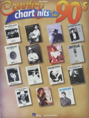 Country Chart Hits of the 90's - Easy Piano Discontinued