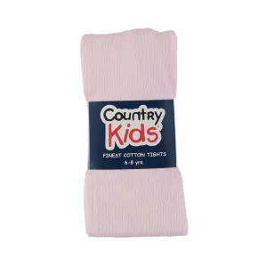 Country Kids Plain Tights Pale Pink