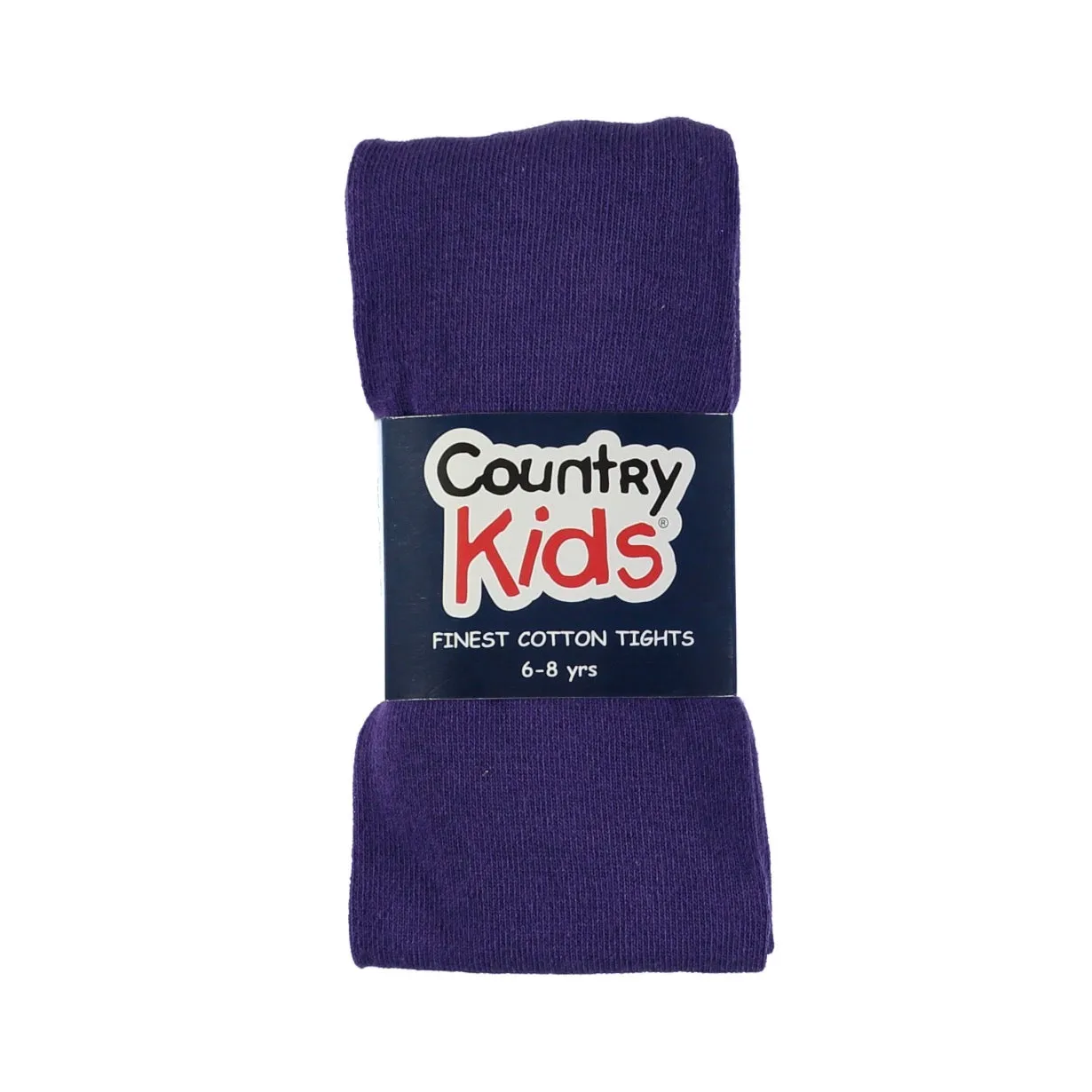 Country Kids Plain Tights Purple