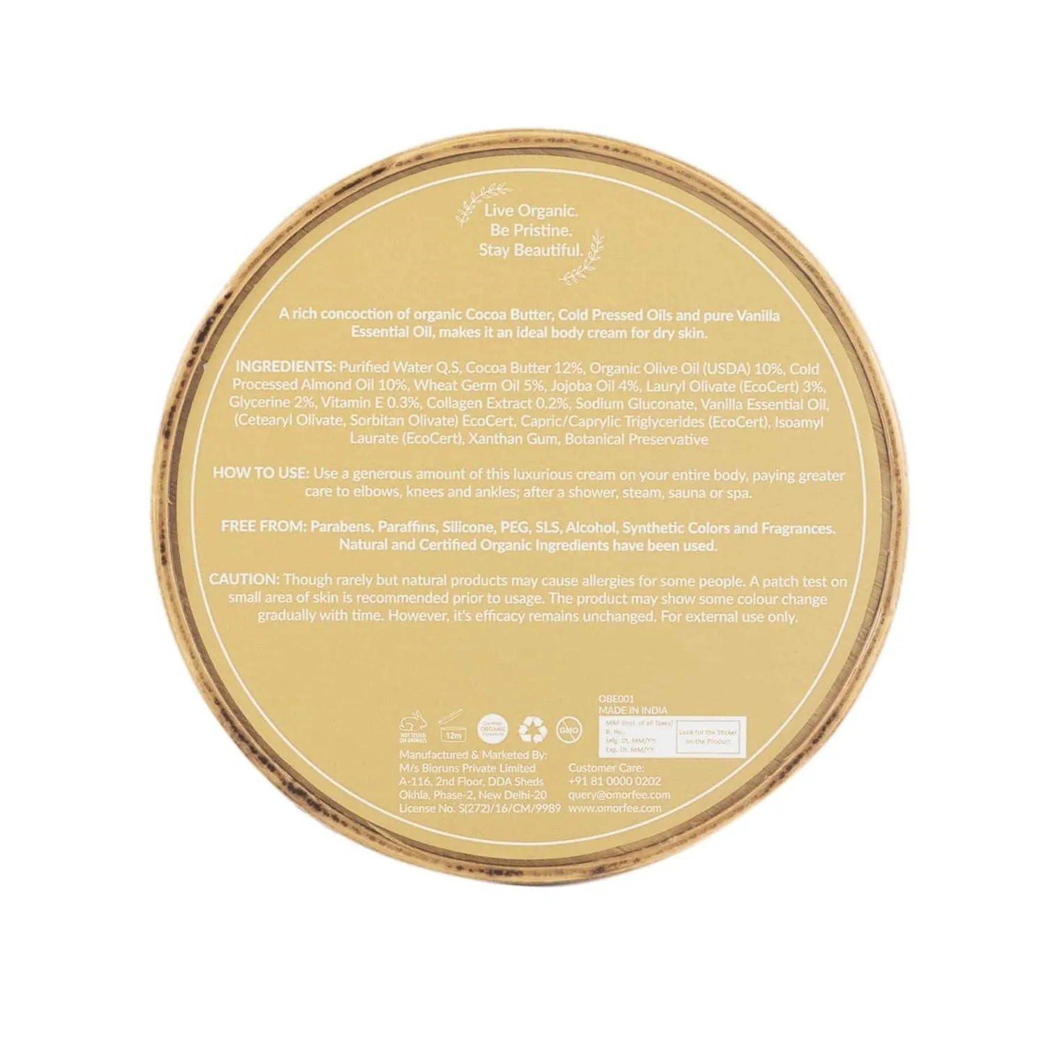 Creamy Soft Nourishing Body Butter