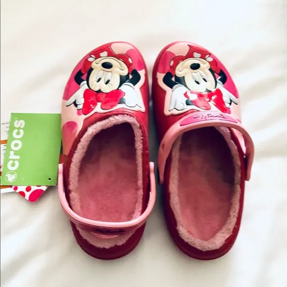 CROCS CLASSIC DISNEY MINNIE MOUSE SIZE J3