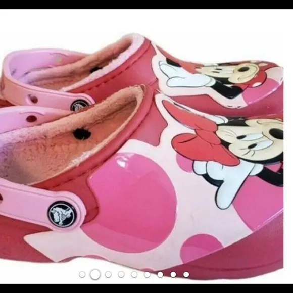 CROCS CLASSIC DISNEY MINNIE MOUSE SIZE J3