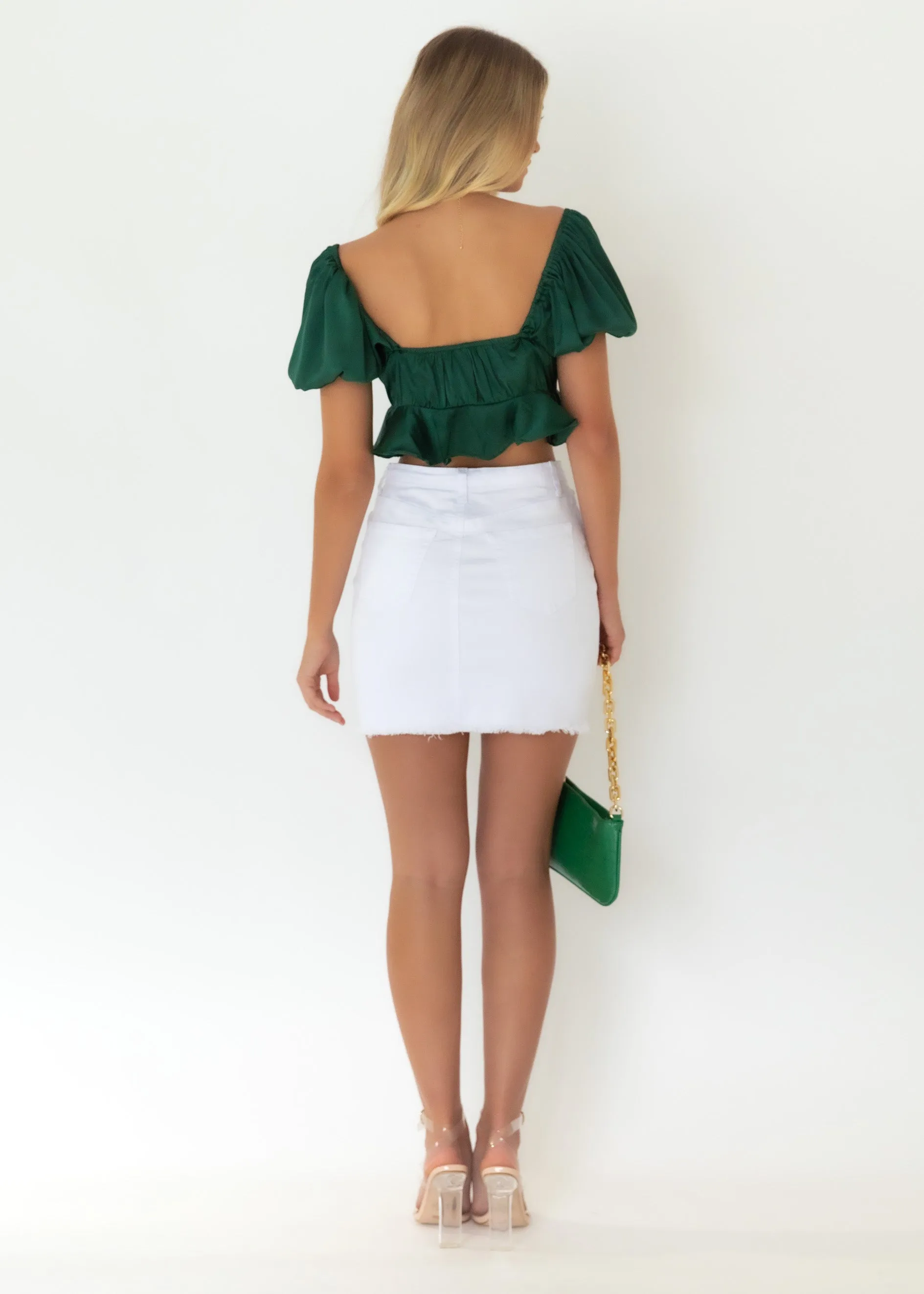 Curnow Crop - Forest Green