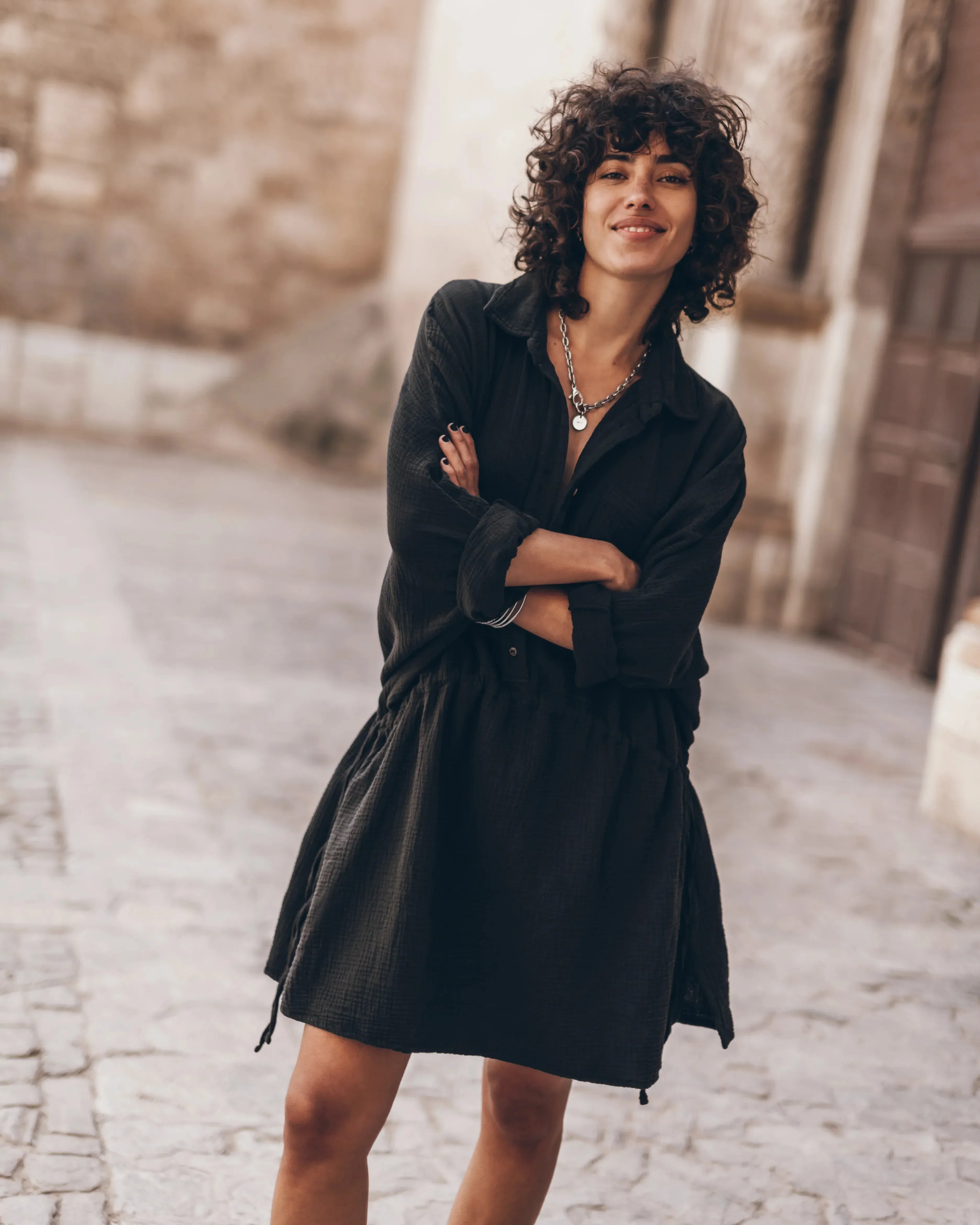 Cyia | Classic Shirt Dress
