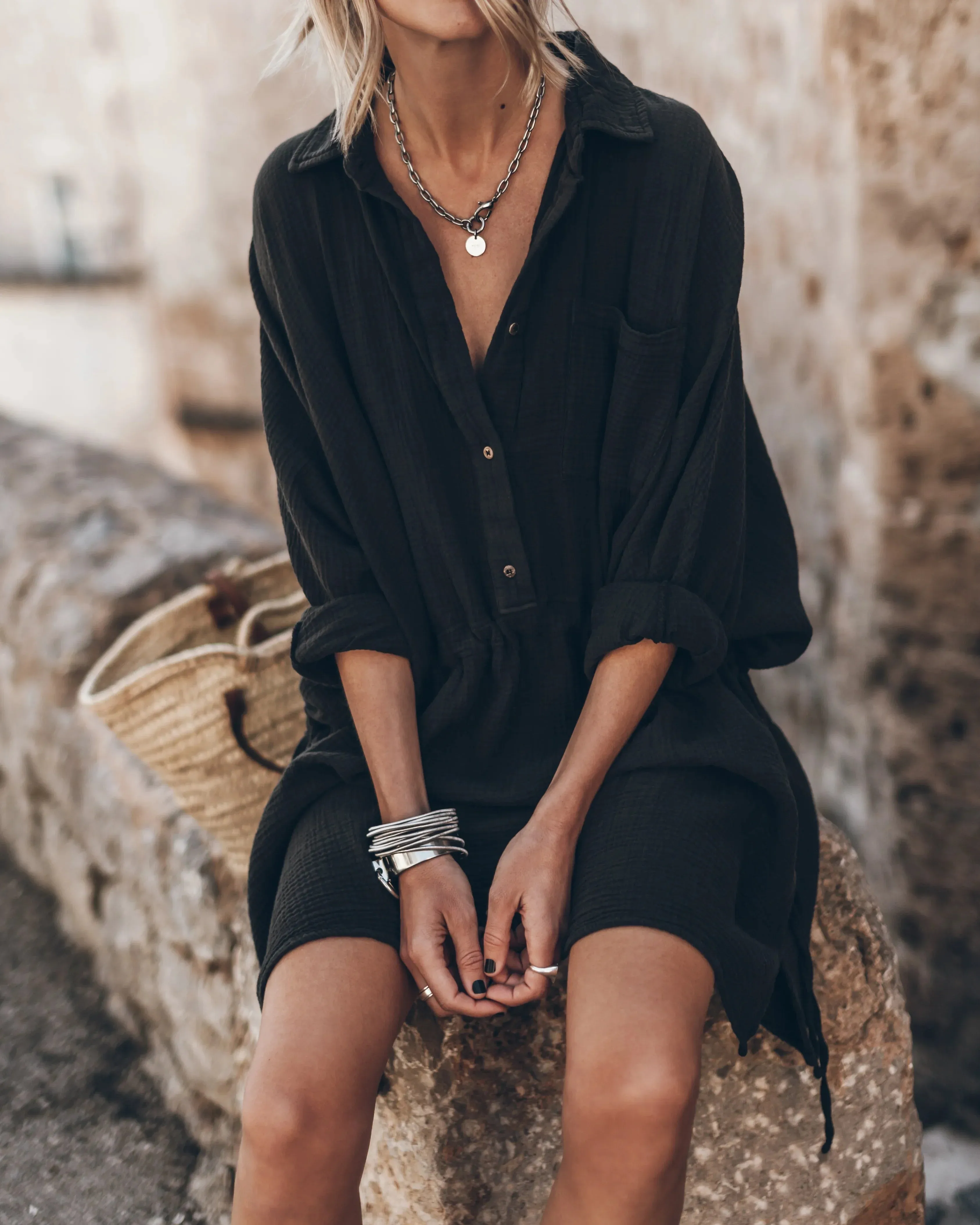 Cyia | Classic Shirt Dress