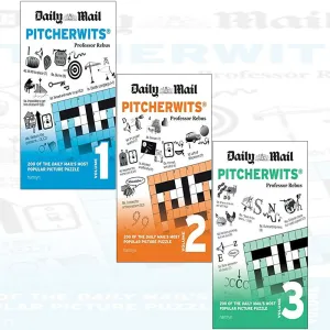 Daily Mail Pitcherwits Vol 1 to 3 : 3  Books Bundle Collection (Daily Mail Pitcherwits-The Daily Mail Puzzle Books)