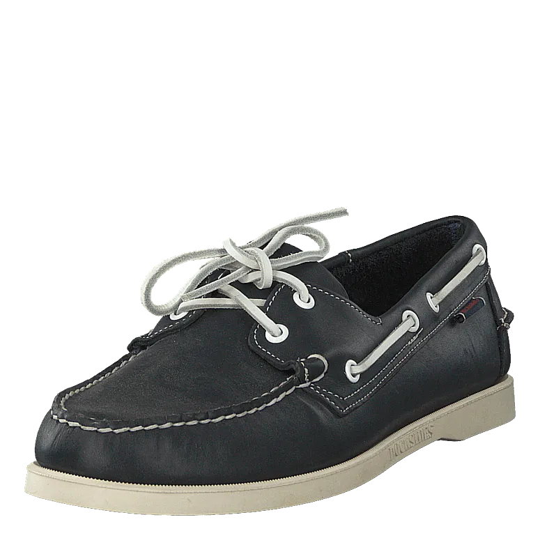 Docksides Portland Blue Nite Leather