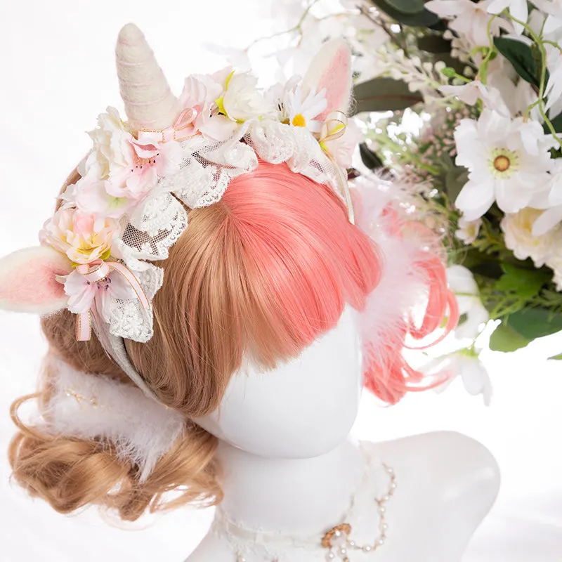 Double Peachy Wig SD00281