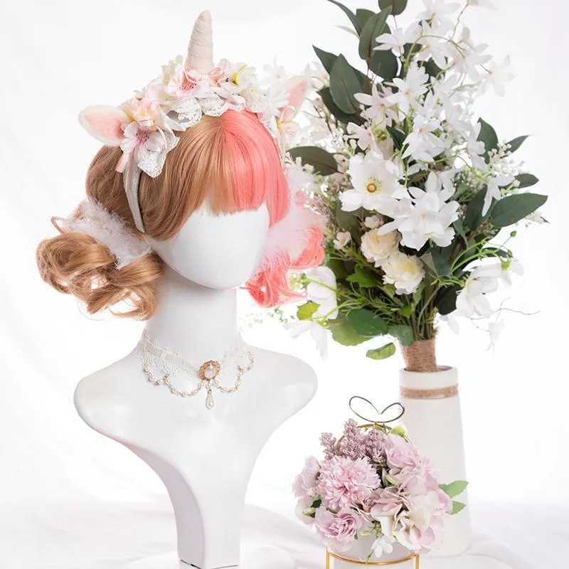 Double Peachy Wig SD00281