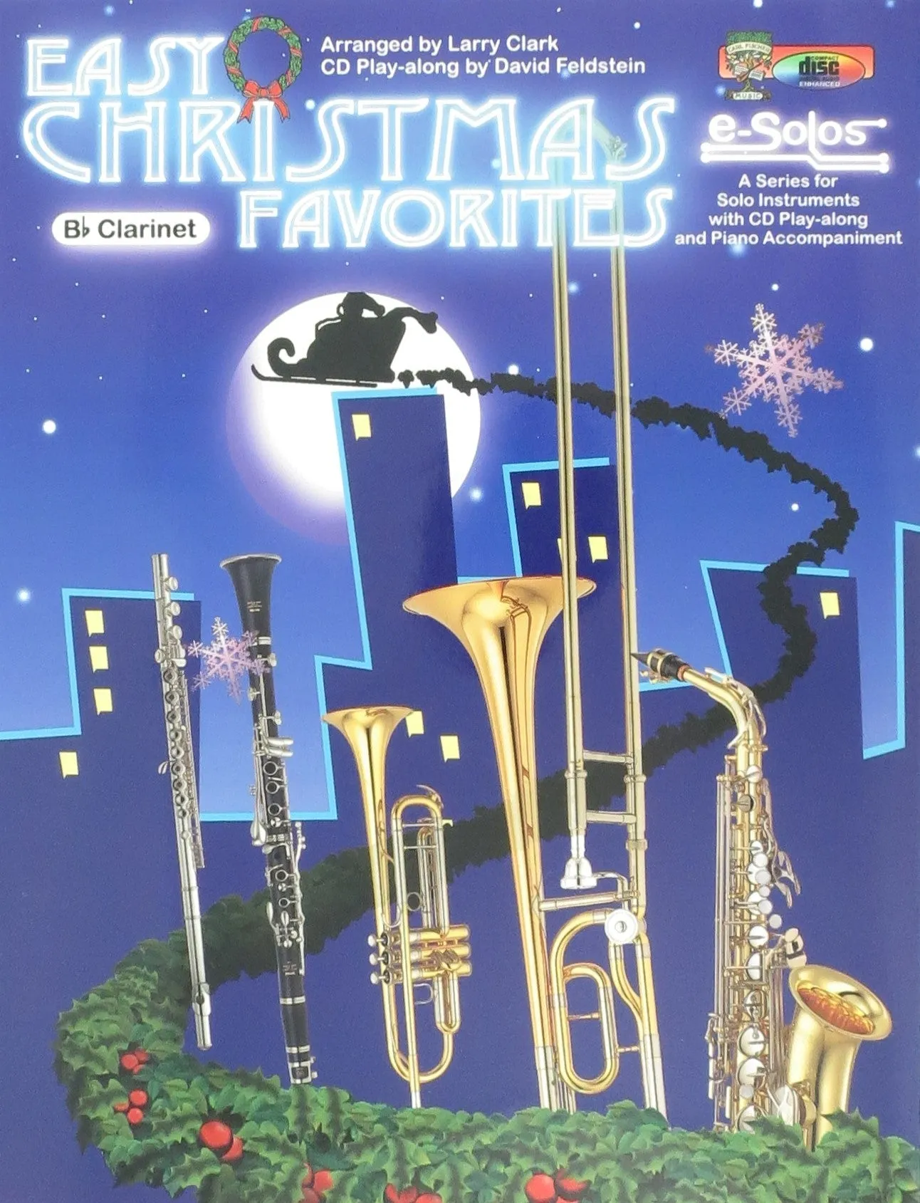 Easy Christmas Favorites  for Clarinet (Book & CD)