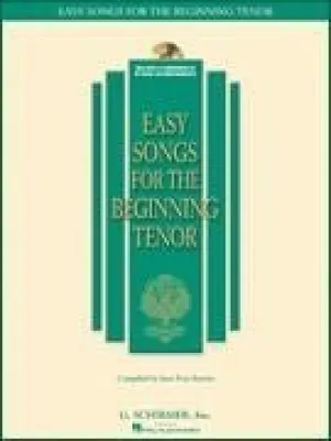 Easy Songs for the Beginning Tenor, Book & CD