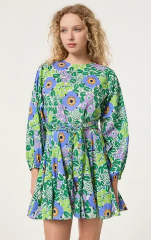 Ella Dress in Wisteria Aura