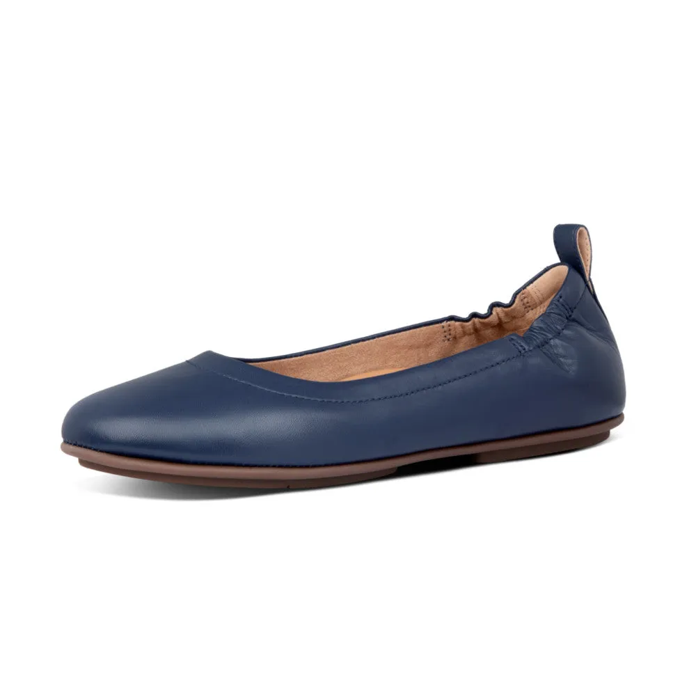 FitFlop ALLEGRO Soft Leather Ballet Pumps