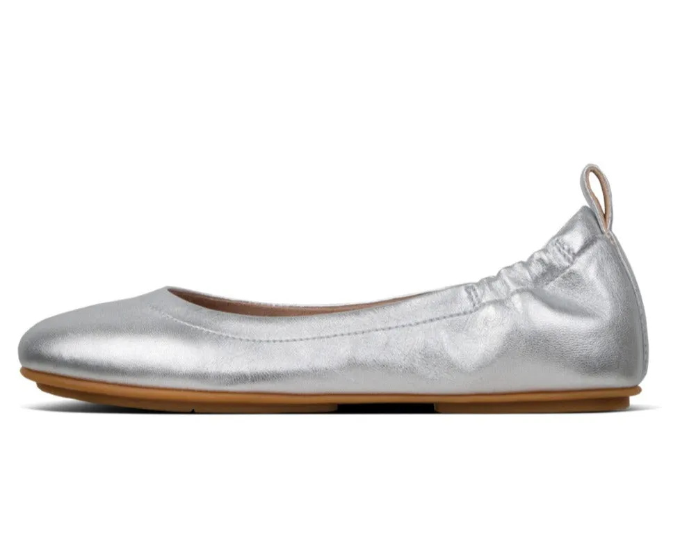FitFlop ALLEGRO Soft Leather Ballet Pumps