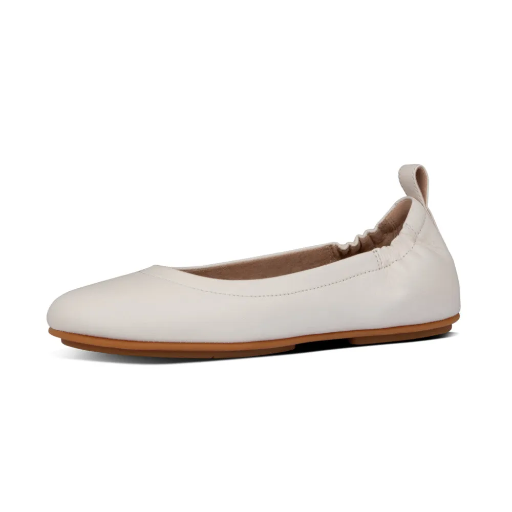 FitFlop ALLEGRO Soft Leather Ballet Pumps