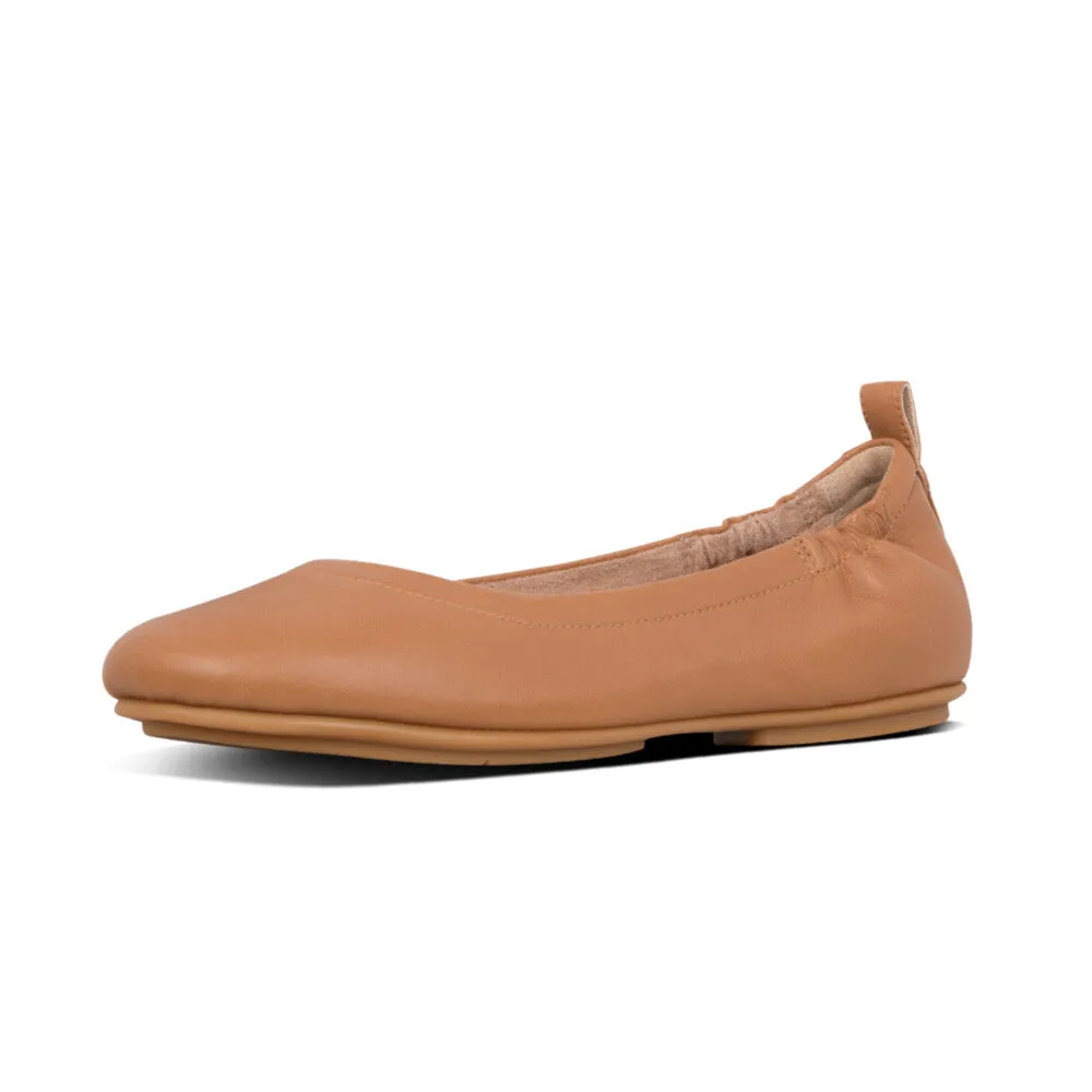 FitFlop ALLEGRO Soft Leather Ballet Pumps