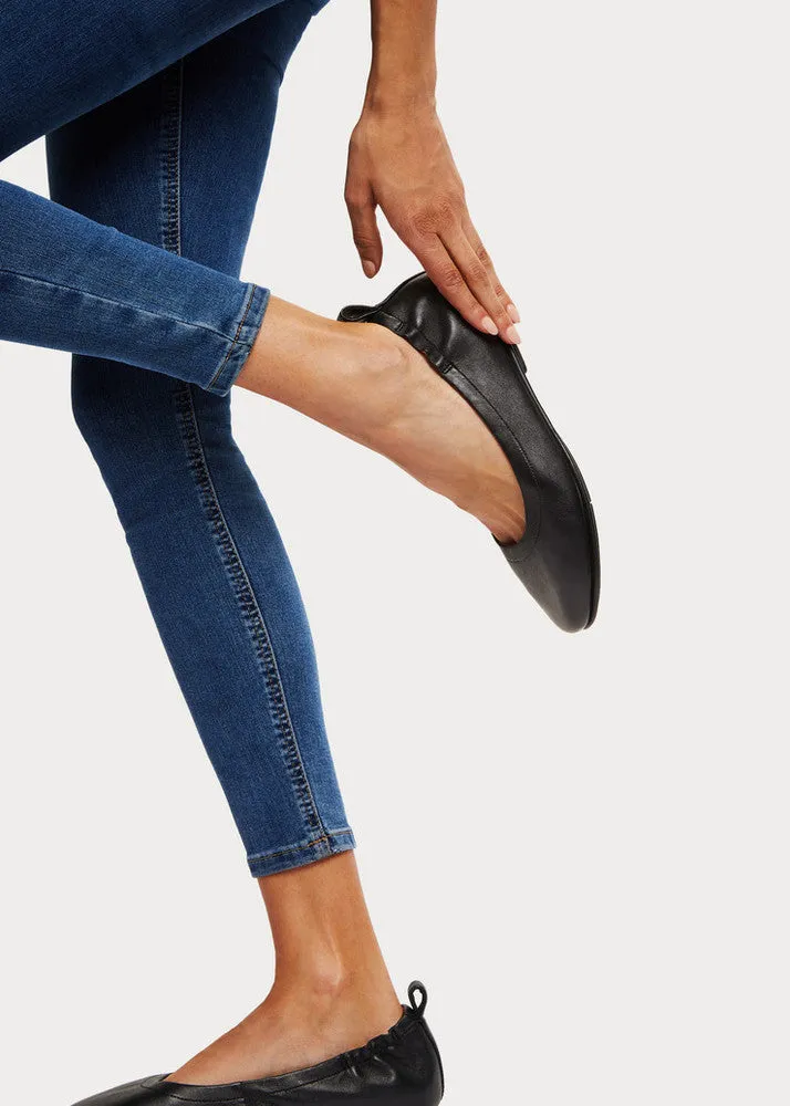 FitFlop ALLEGRO Soft Leather Ballet Pumps