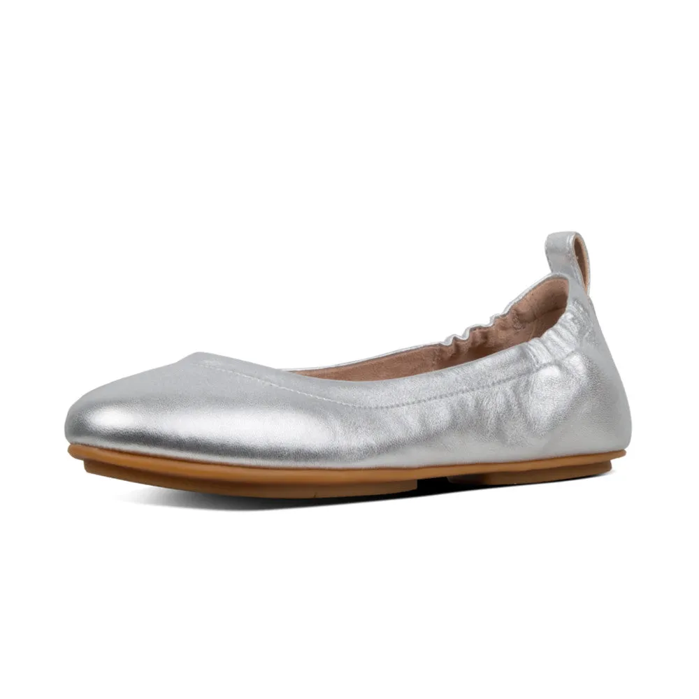 FitFlop ALLEGRO Soft Leather Ballet Pumps