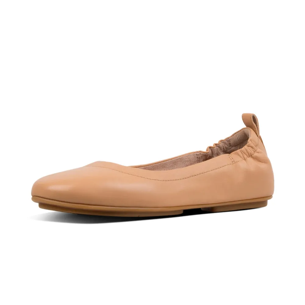 FitFlop ALLEGRO Soft Leather Ballet Pumps