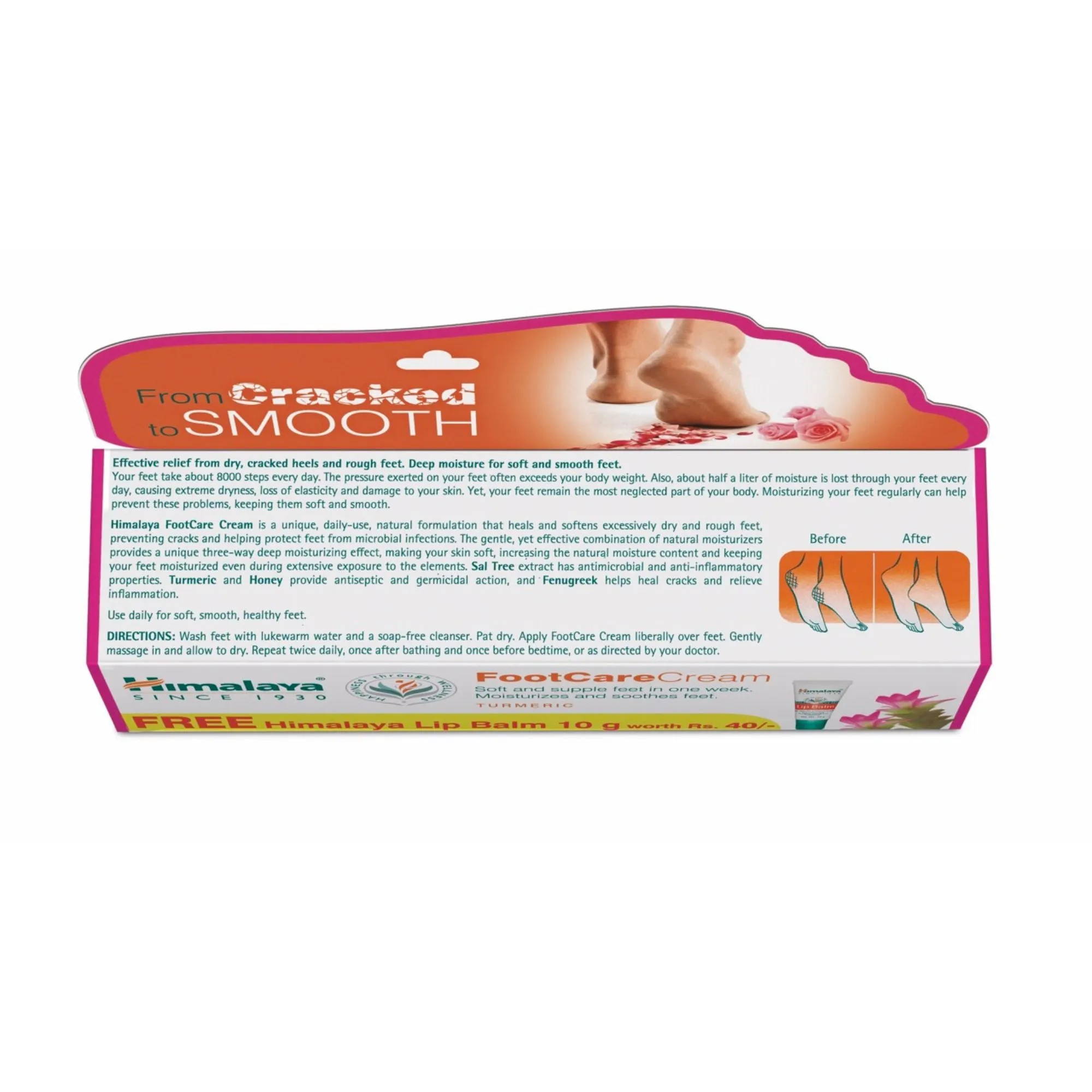FOOT CARE CREAM 20G   LIP BALM 10G