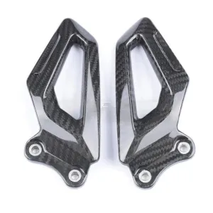 Full Faring Kits Carbon Fiber Heel Guards For BMW S1000RR 2019 2022 Carbon Fiber