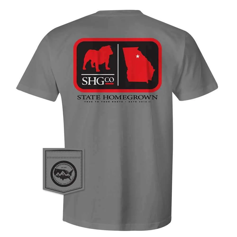 Georgia Dawg Pocket Tee