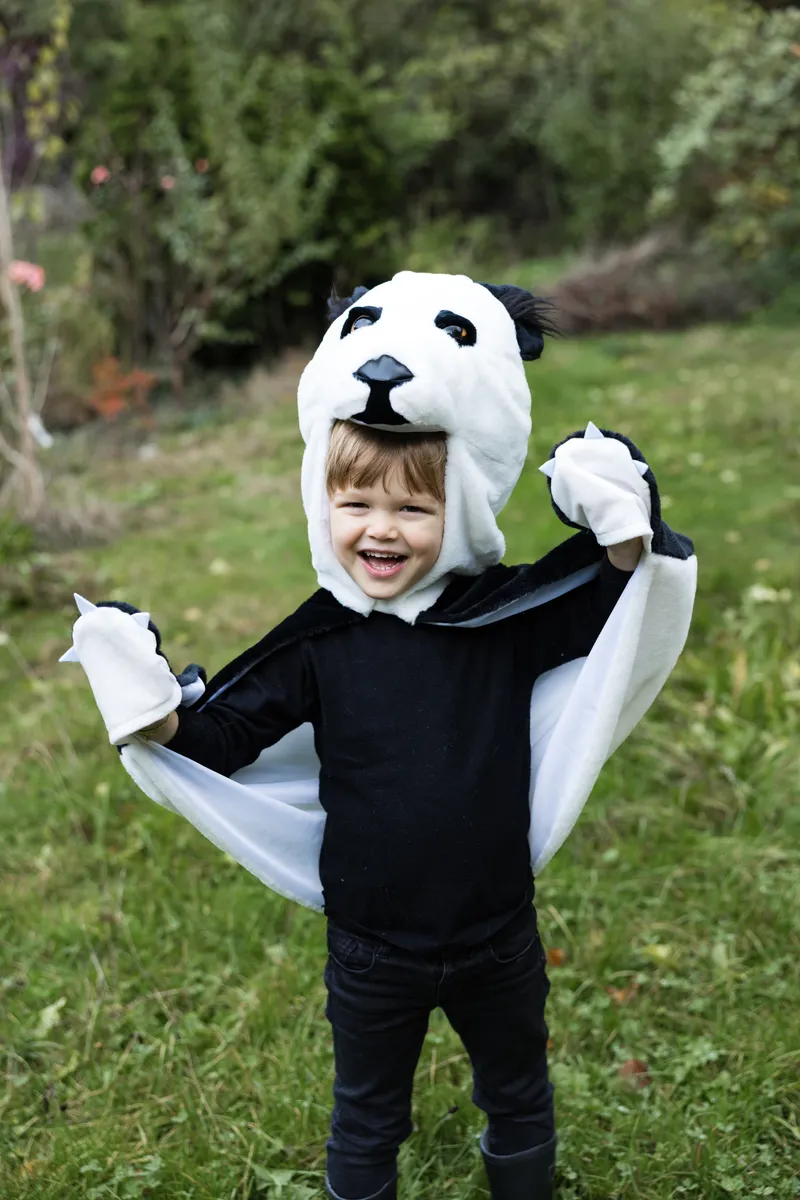 Great Pretenders Panda Cuddle Cape, Size 2-3
