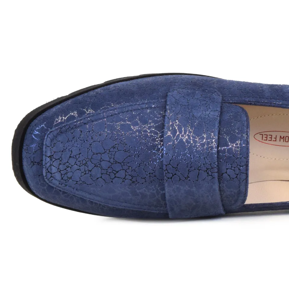 Guiliano  Loafer Blue Nuovo Alina Prt