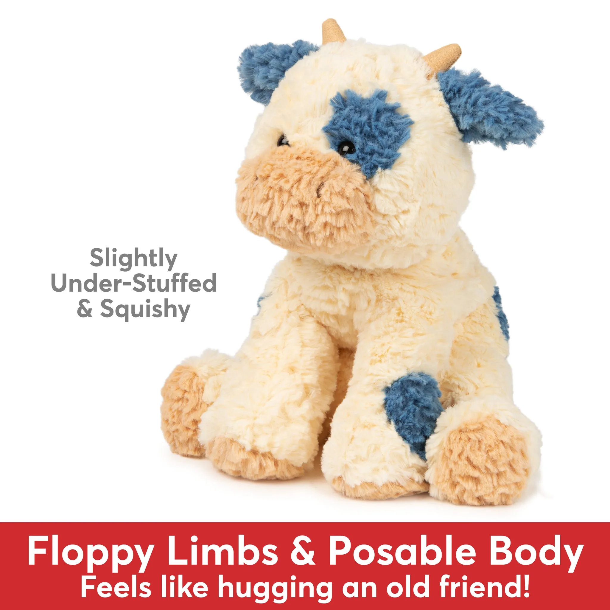 Gund 10" Cozys - Cow