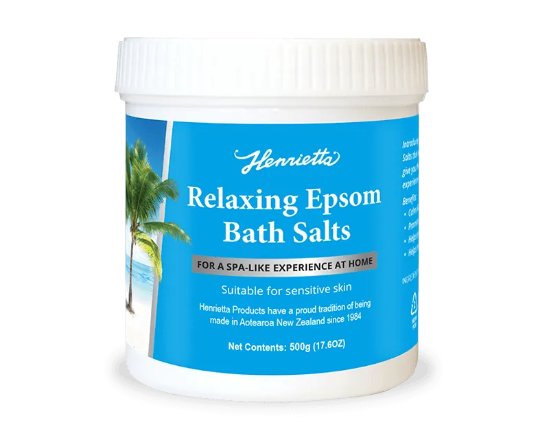 Henrietta Relaxing Epsom Bath Salts 500g