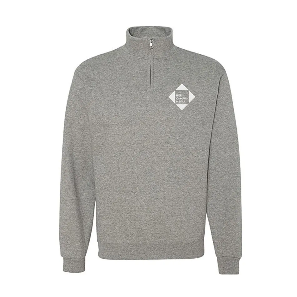 Her Campus Media Logo Quarter Zip