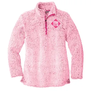 Her Campus Media Logo Sherpa - Pink