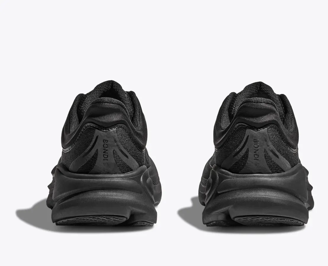 HOKA Men's Bondi 9 Wide - Black/Black