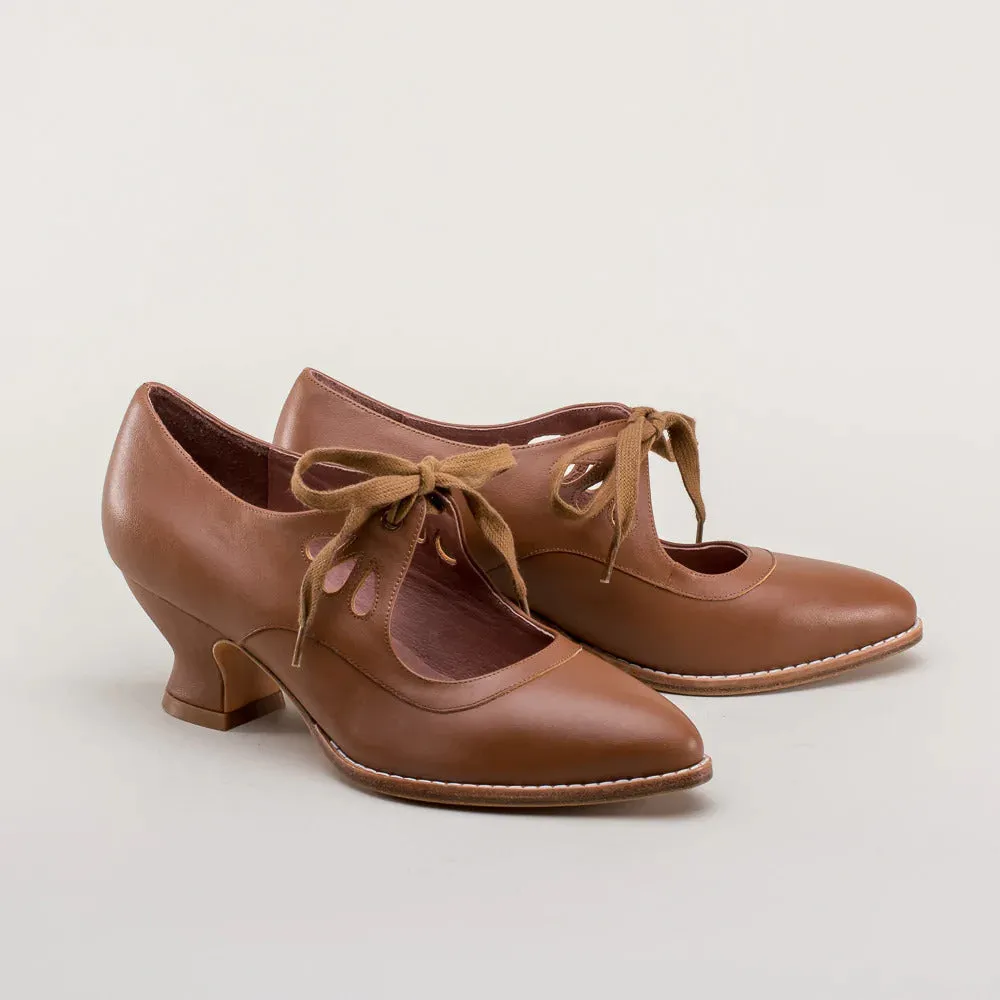 Hollow Out High Heel Lace-up Casual Shoes Plus Size Woman High-heeled Shoes