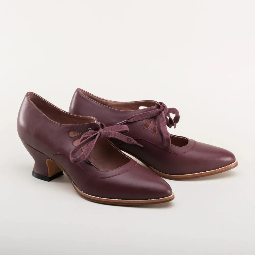 Hollow Out High Heel Lace-up Casual Shoes Plus Size Woman High-heeled Shoes