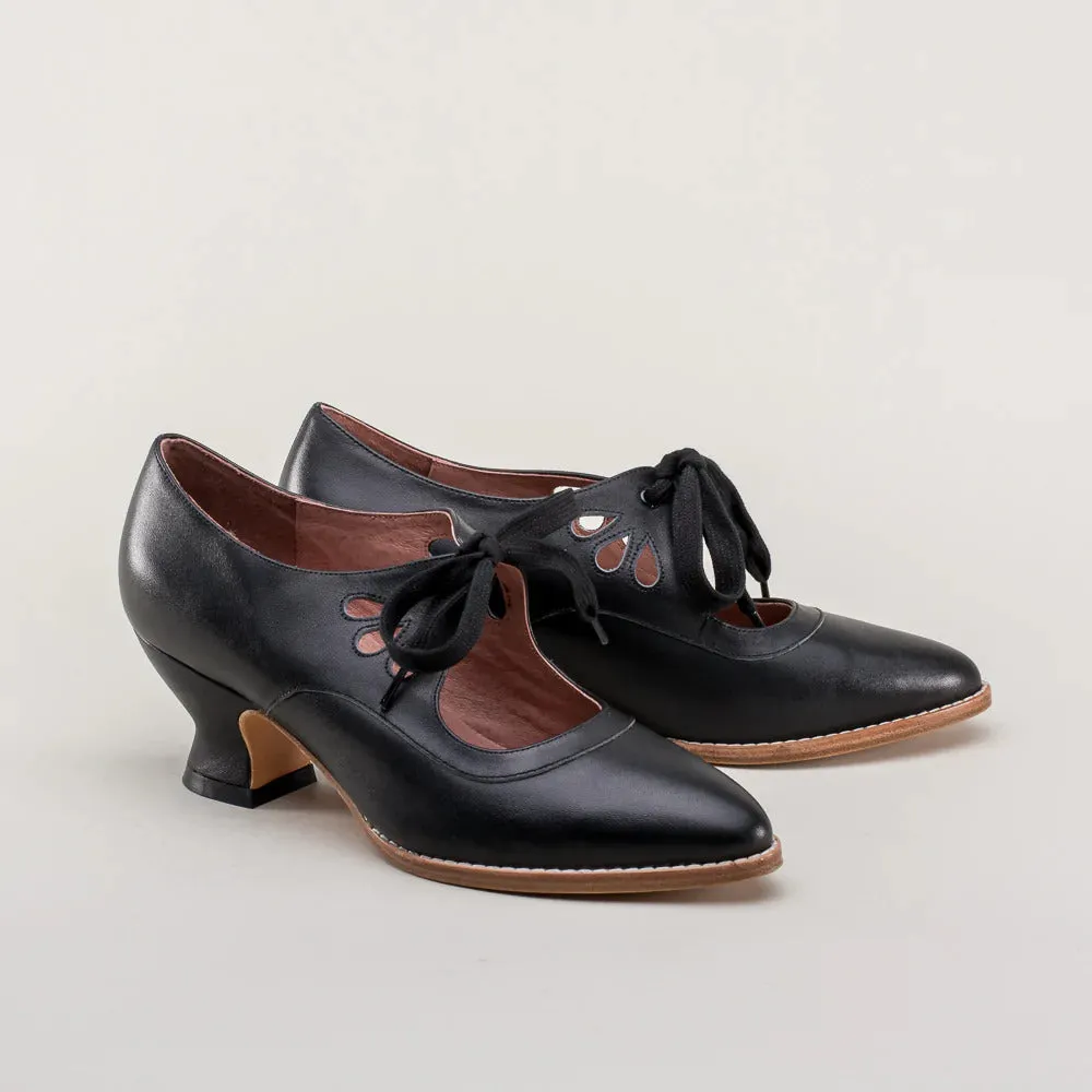 Hollow Out High Heel Lace-up Casual Shoes Plus Size Woman High-heeled Shoes