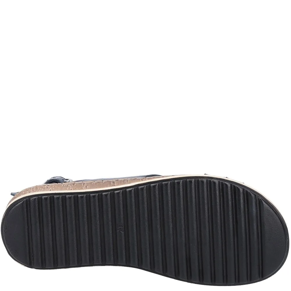 Hush Puppies Elena Cross Over Wedge Sandal