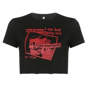 I am Bad Hotty Girl Top SD01320