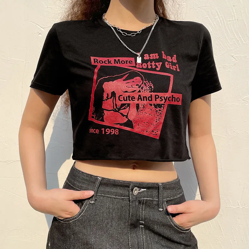 I am Bad Hotty Girl Top SD01320