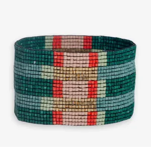 Jade   Blush Stretch Cuff
