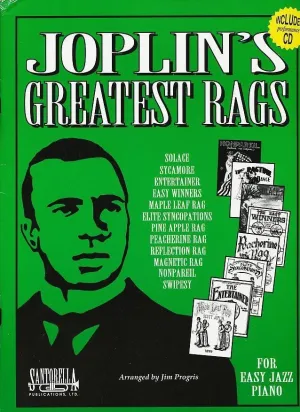 Joplin's Greatest Rags, For Easy Jazz Piano