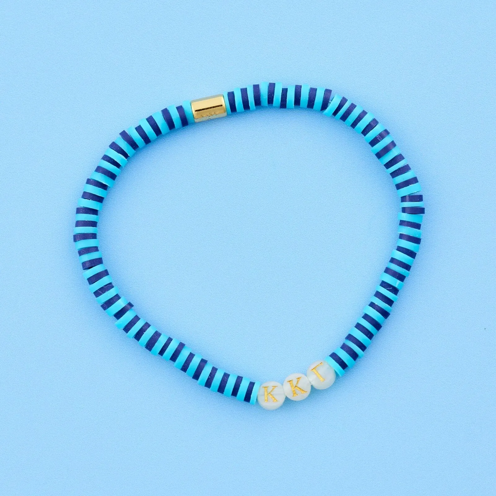 Kappa Kappa Gamma Stretch Bracelet