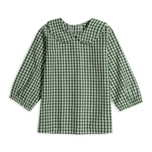 Kerry Shirt -- Forest Green Soft Check