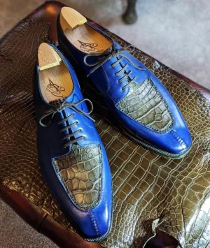 King Blue Patina