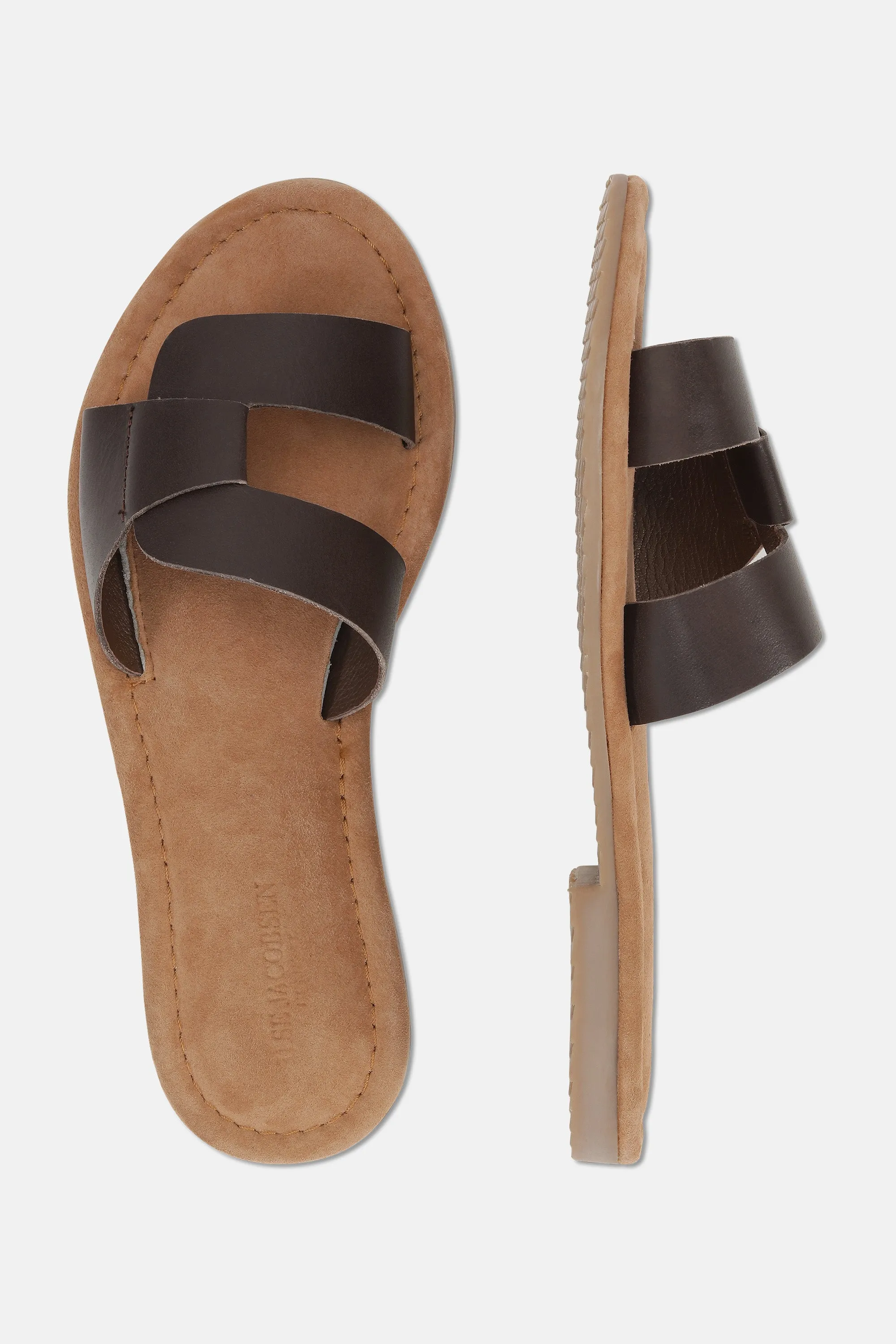 Leather Sandal - Bison