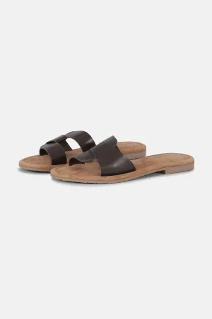 Leather Sandal - Bison