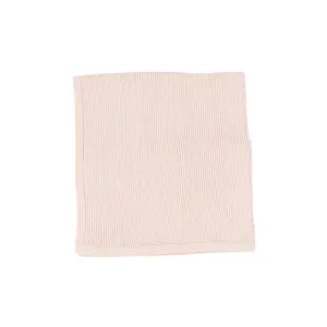 Lillette Knit Blanket - Soft Pink