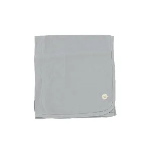 Lillette Rib Blanket - Soft Blue