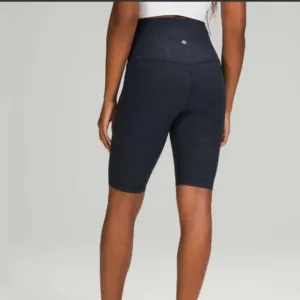 Lululemon Align Super-High-Rise Short 10&quot; Aqueous Emboss True Navy