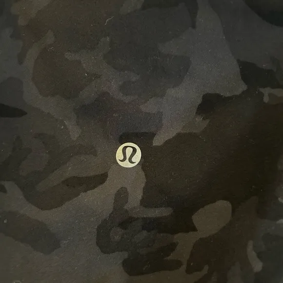 Lululemon Align Super High Rise Short *10&quot; Incognito Camo Multi Grey -size 2